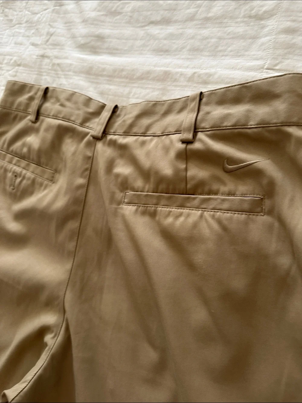 Nike Khaki/Tan Golf Pants Dri-FIT